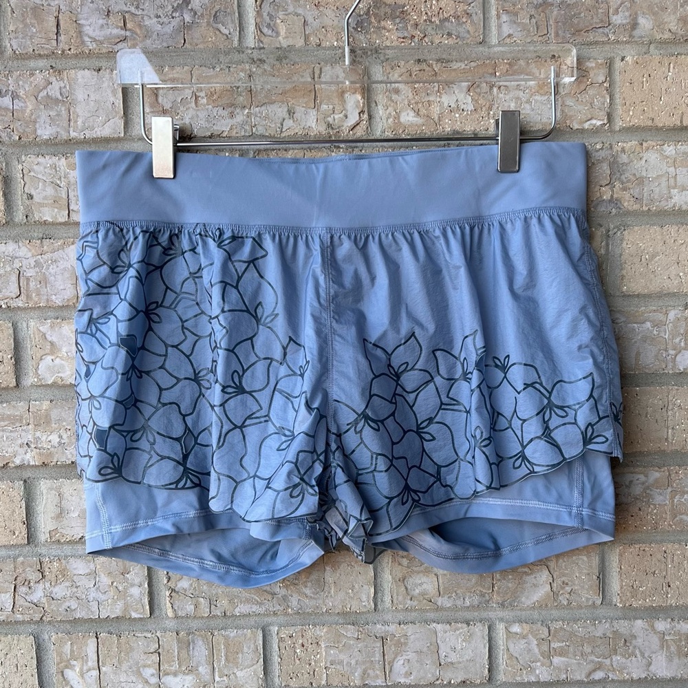 Lululemon Floral Overlay Short
